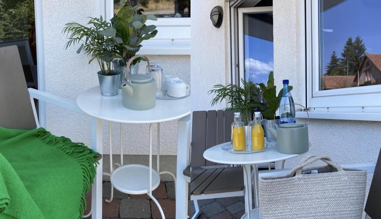Am Landhaus - Gaestezimmer Walsheim エクステリア 写真